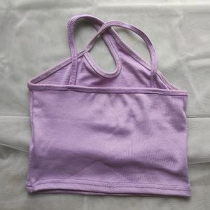 Cute Lavender Tank Top It's Very Trendy