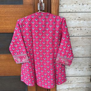 Pure Cotton Short Kurti