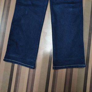 DG-1 Size-32 Cargo Straight Women Denim Jeans