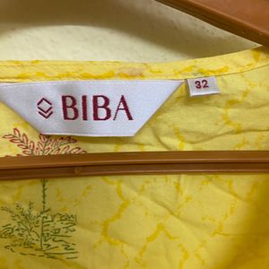 BIBA Bell Sleeves Kurta