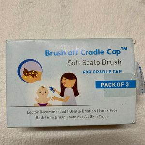 Baby scalp and Cradle Brush for Newborn