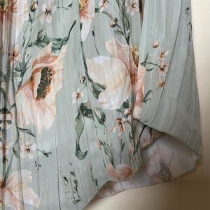 Floral Pleated Skirt from H&M