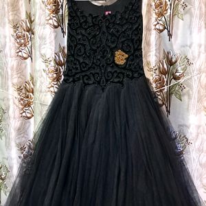 Black Heavy Gown