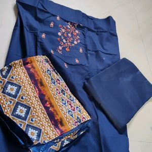 Women Unstitched Dress Material