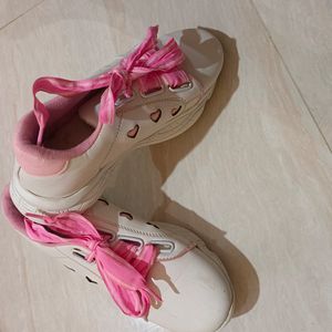 Attractive Woman Casual Shoes