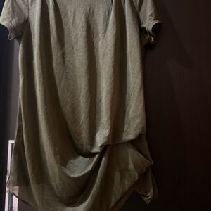 Tunic/Top Dark Olive Colour