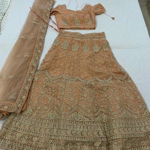 An Exclusive Set Of Lehenga Choli Dupatta