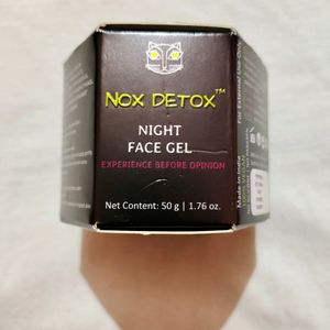 Nox Detox Night Face Gel (Fully New)