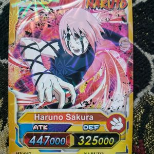 Naruto Cards Trading Game Collectibles Sasuke