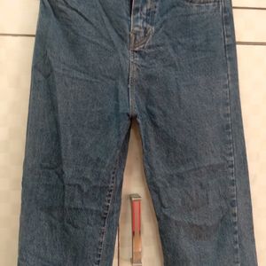 Blue Straight Fit Jeans