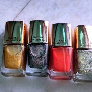 Pack Of 7 Myglamm Manish Malhotra Nail Polish