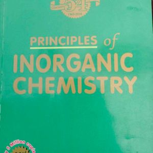 Chemistry INORGANIC for B.Sc&M.Sc