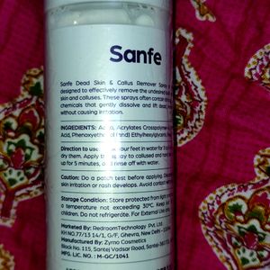 Sanfe Dead Skin & Callus Remover Spray