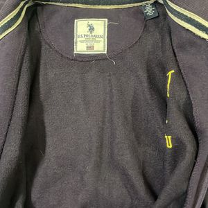 USPA Sweatshirt Zipper And Pockets