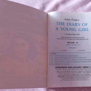 The Diary Of A Young Girl (Anne Frank)