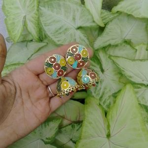 Multicolore Jhumka