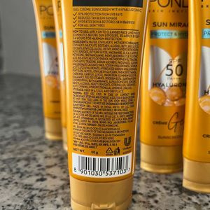 Sun Miracle Hyaluronic Sunscreen Creme GelSPF 50 P