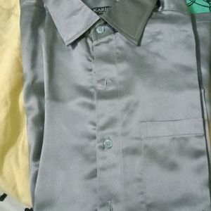 Gents Two Satin Shirts For Festival And Wedding