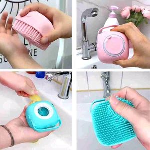 Portable Silicone  Bath Massager Or Scrubber