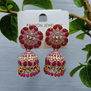 6 Colour Available Jhumka