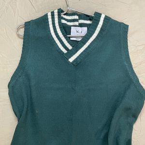 Korean V- Neck Sweater Vest