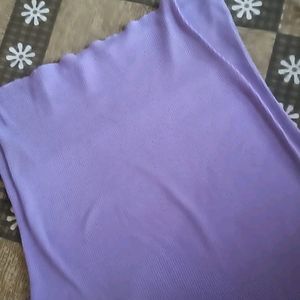 Lavender Crop Top