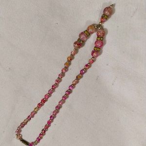 Pink Pearls Necklace