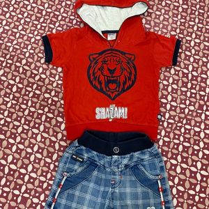 T Shirt And Pant Set For Baby Boy