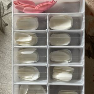 False Nails Bought From USA (14 Pink And 86 White)