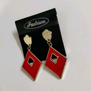 Red Earrings