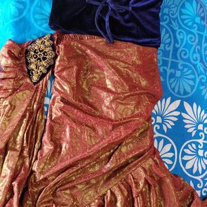 Skirts Saree For Bby Girls