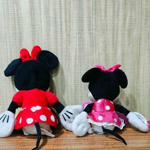 Imported Mini Mouse 🐭 Sister Combo Plushies Toys