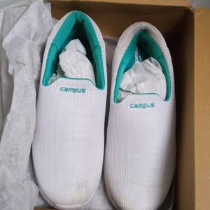 Campus White Shoes