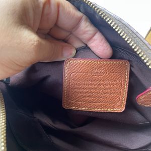 Authentic Coach Handbag