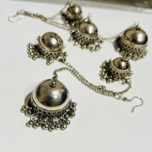 Long Triple Layer Earrings