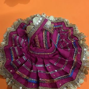 Laddu Gopal Handmade Fancy Dress Whit Cap