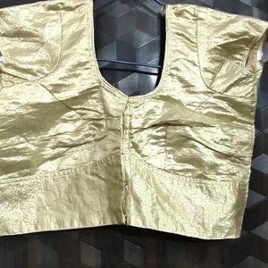 Partywear Golden Blouse