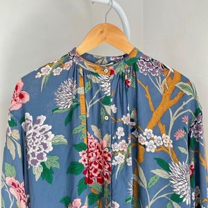 H&M Printed Floral Top