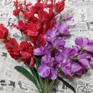 Bunches of 2 Polyester Gladious Flower Bouque