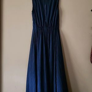 Navy Blue Party Gown