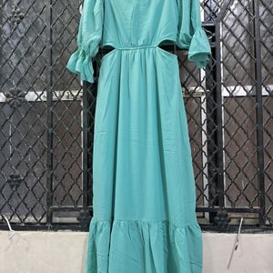 AND Teal Maxi Dress