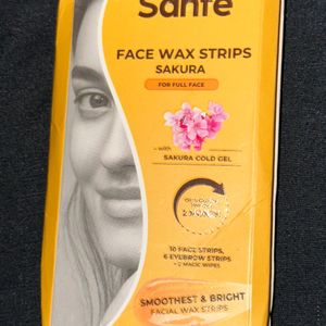 Sanfe face wax strip