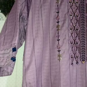 Beautiful Lavender 🪻 Colour Kurti