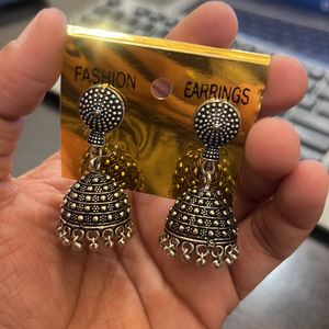 Oxidised Jhumka For Women