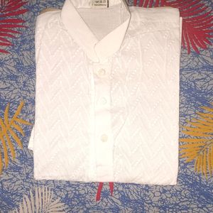 White Cotton Kurti