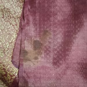 Vintage Silk Saree Some Stain