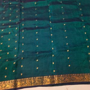 Cotton Silk Pure Gadwal Saree