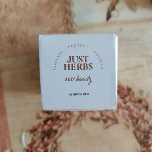 Just Herbs Lip & Cheek Tint (Brick Red)