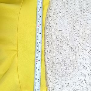 Yellow Mini Skirt (Women's/Girl's)