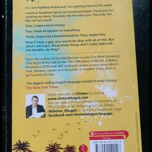 Book - Chetan Bhagat